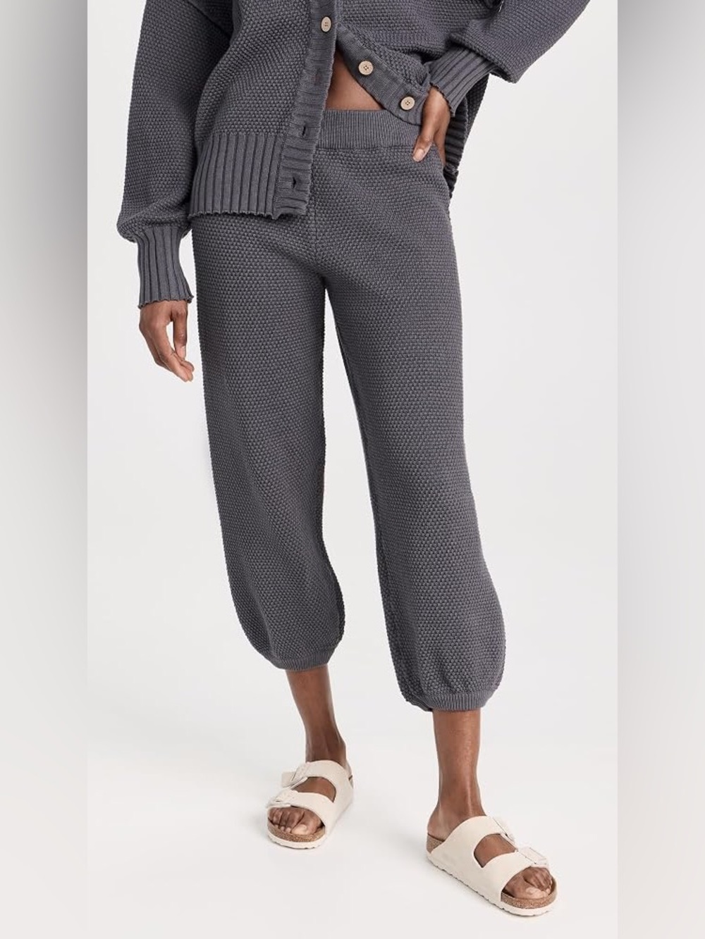 Free People Hailee Balloon Joggers in Grey - XS